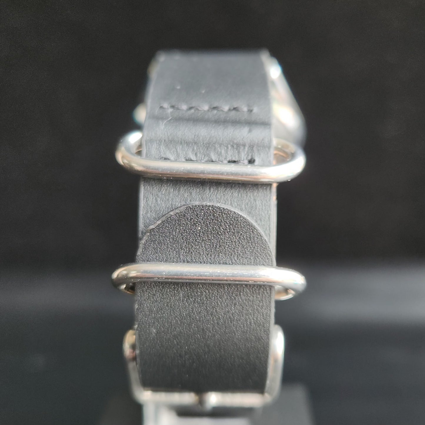 Vintage Mod Seiko 5 Automatic 17 Jewels Cal. 7009 Turquoise Face Black Nato Leather Band Day-Date Men's Wrist Watch Sk