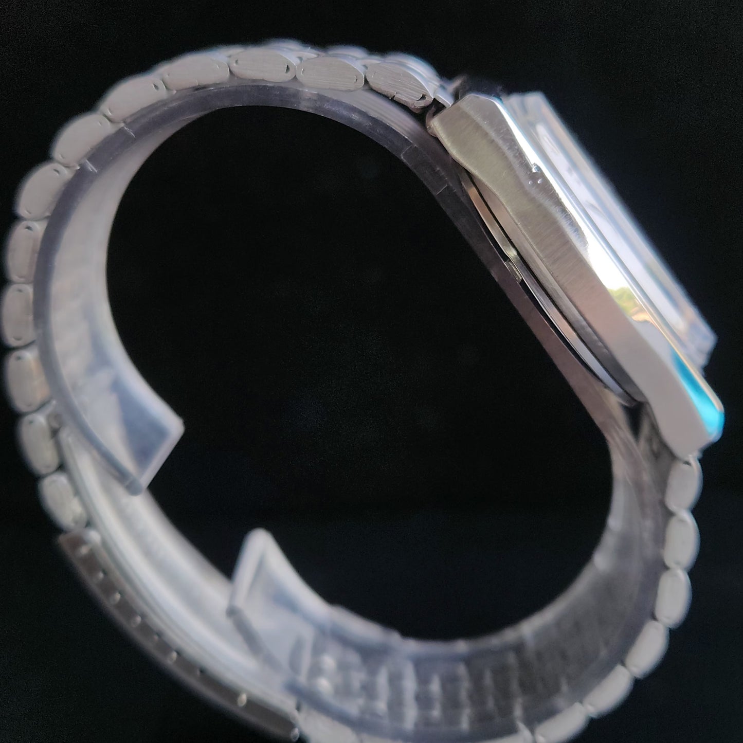 Vintage Original HMT Rohit Hand Winding 17 Jewels White Face Jubliee Bracelet Men's Wrist Watch S98