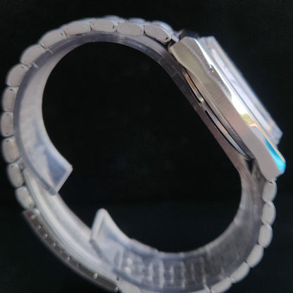 Vintage Original HMT Rohit Hand Winding 17 Jewels White Face Jubliee Bracelet Men's Wrist Watch S98