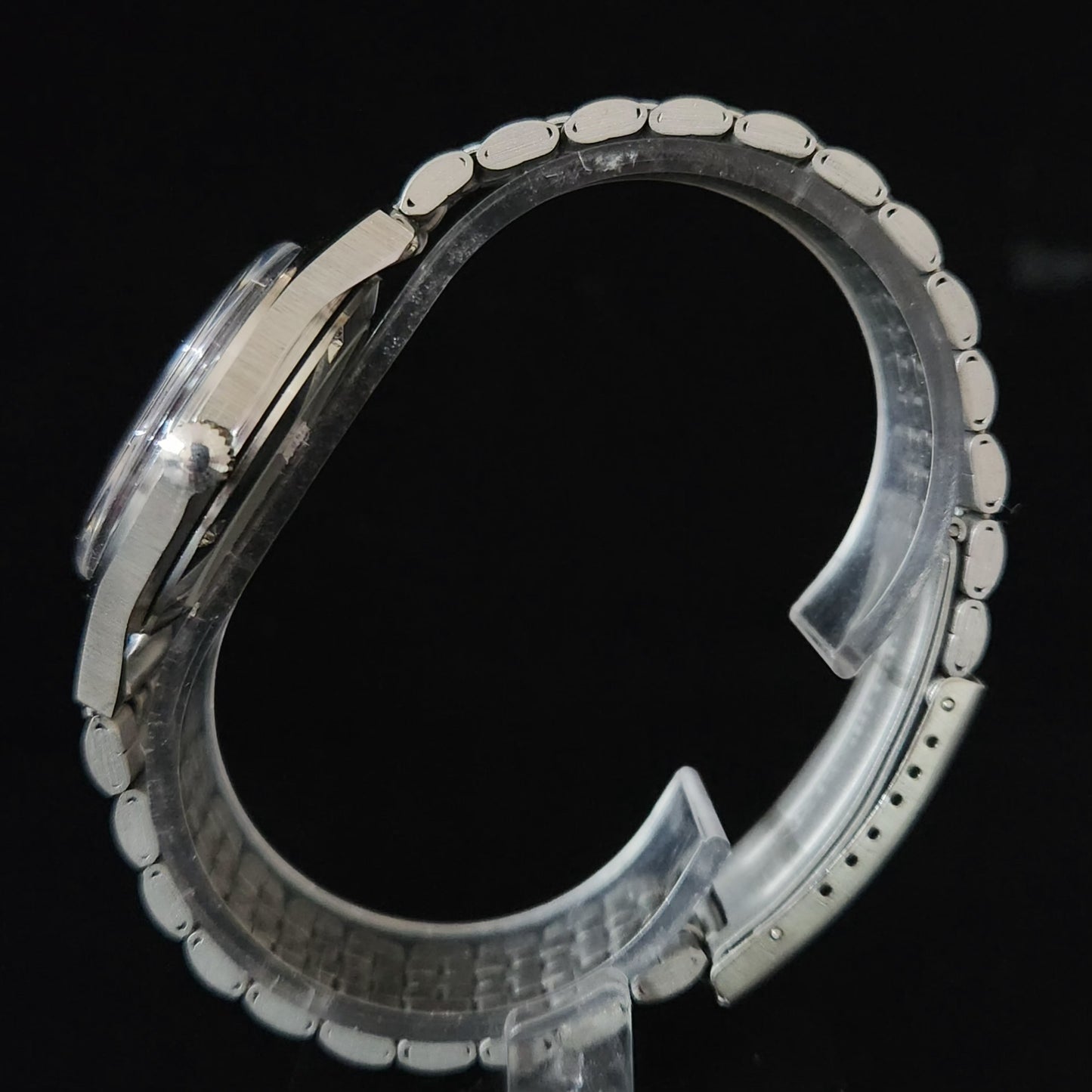 Vintage MOD HMT Janata Arabic/Urdu Hand Winding 17 Jewels White face Jubliee Bracelet  Men's Wrist Watch S103