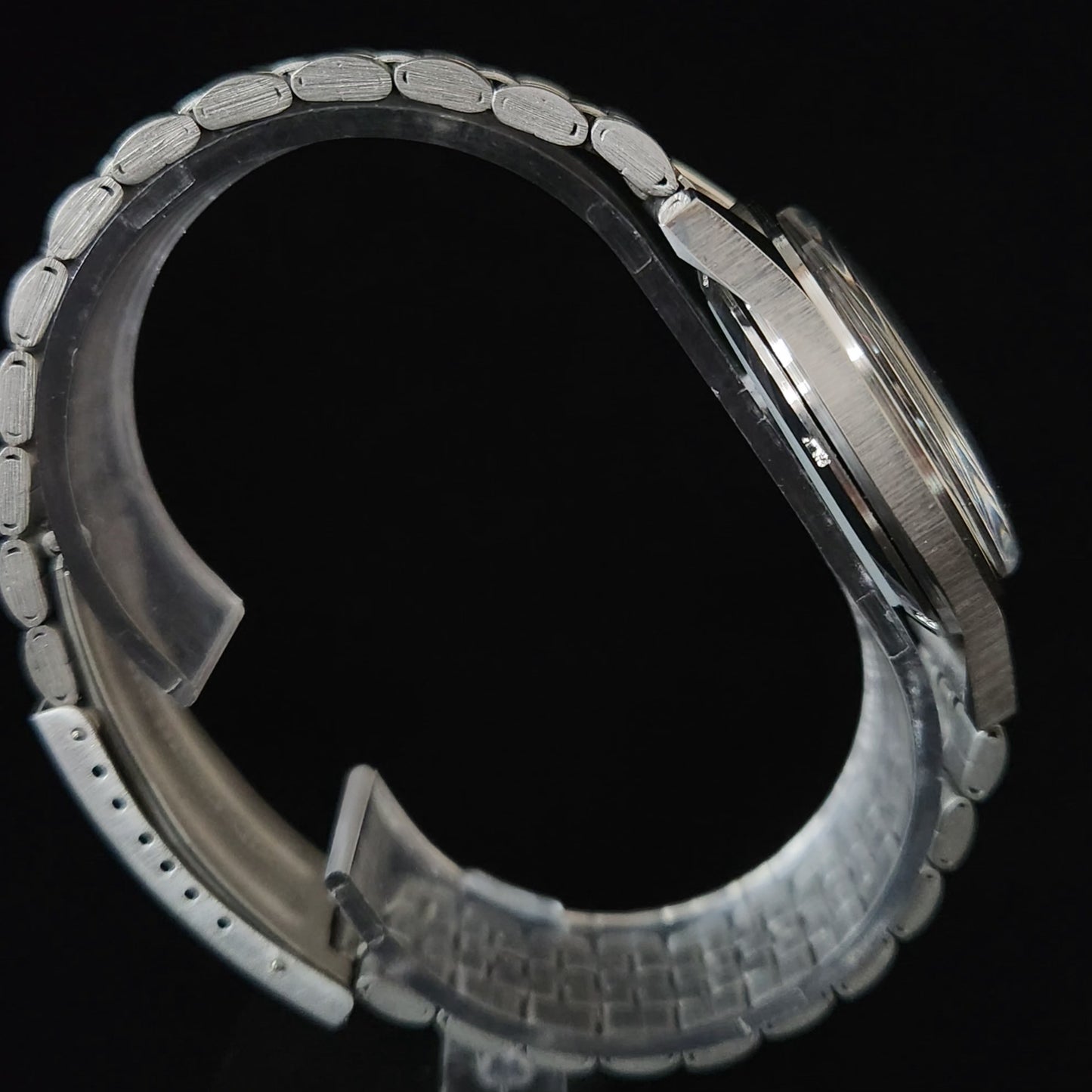 Vintage MOD HMT Janata Arabic/Urdu Hand Winding 17 Jewels White face Jubliee Bracelet  Men's Wrist Watch S103