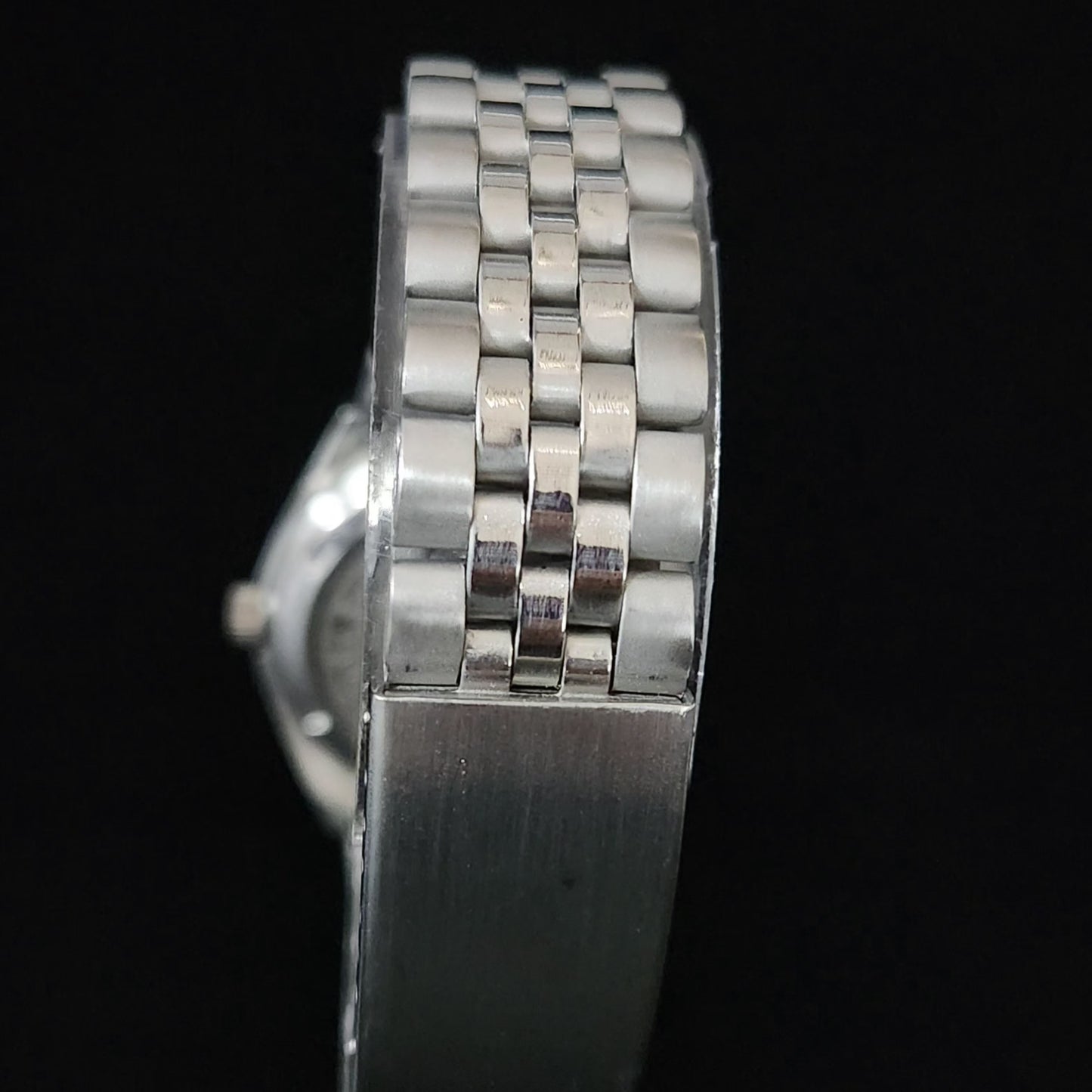 Vintage Original HMT Rohit Hand Winding 17 Jewels Gold Face Jubliee Bracelet Men's Wrist Watch S100