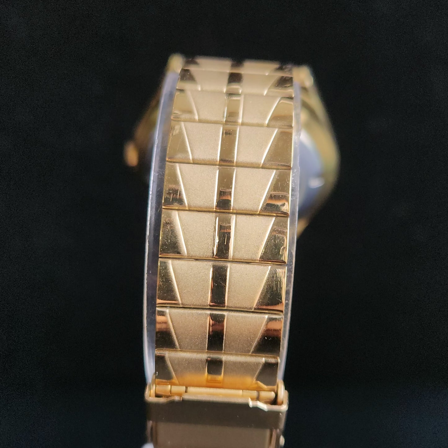 Vintage MOD Seiko 5 Gold Plated Automatic 17 Jewels Cal. 6309 White Face Men's Wrist Watch S131