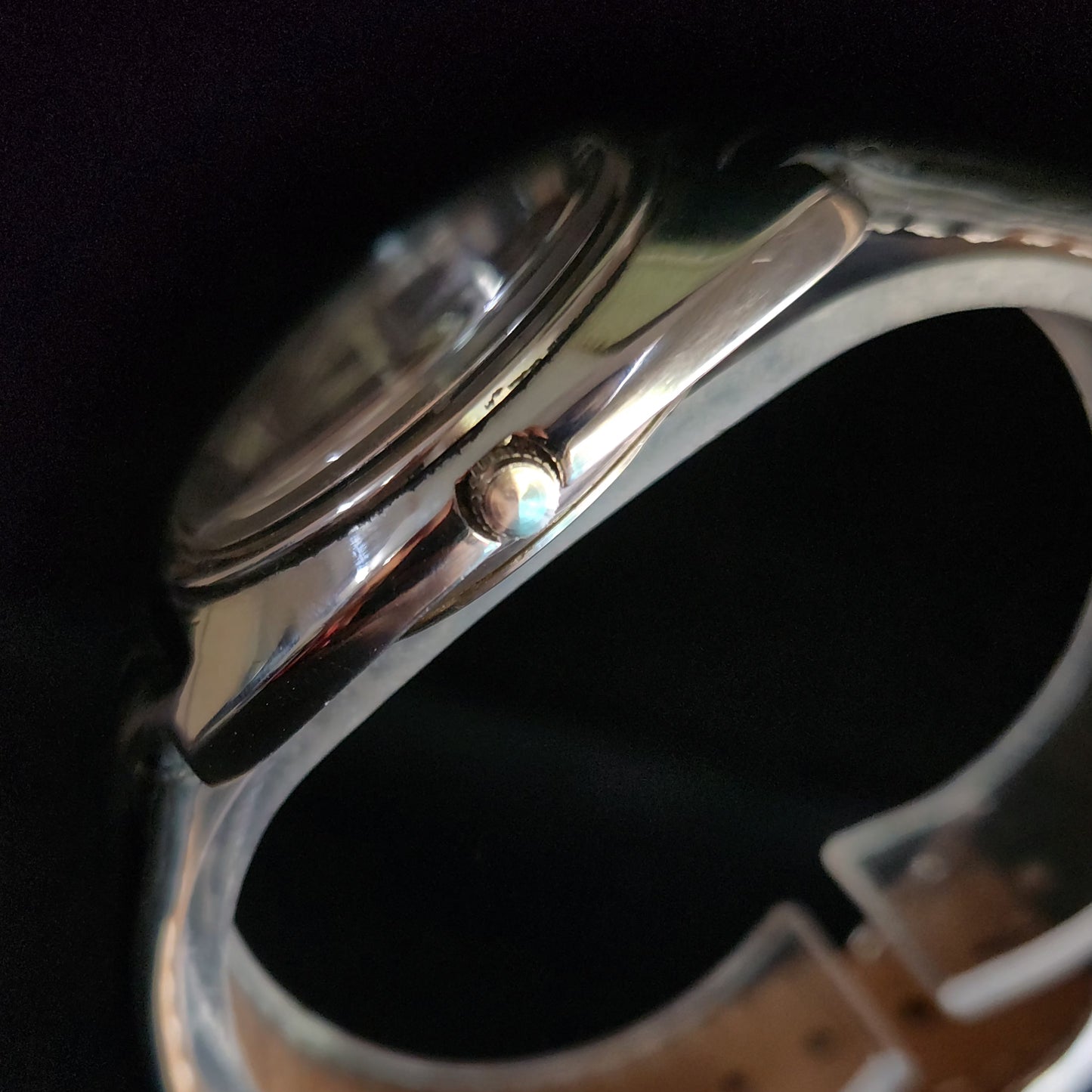 Vintage 1980 Original Seiko 5 Automatic 7006-7090 black face 19 Jewels Day-Date Japanese Men's Wrist Watch OG12
