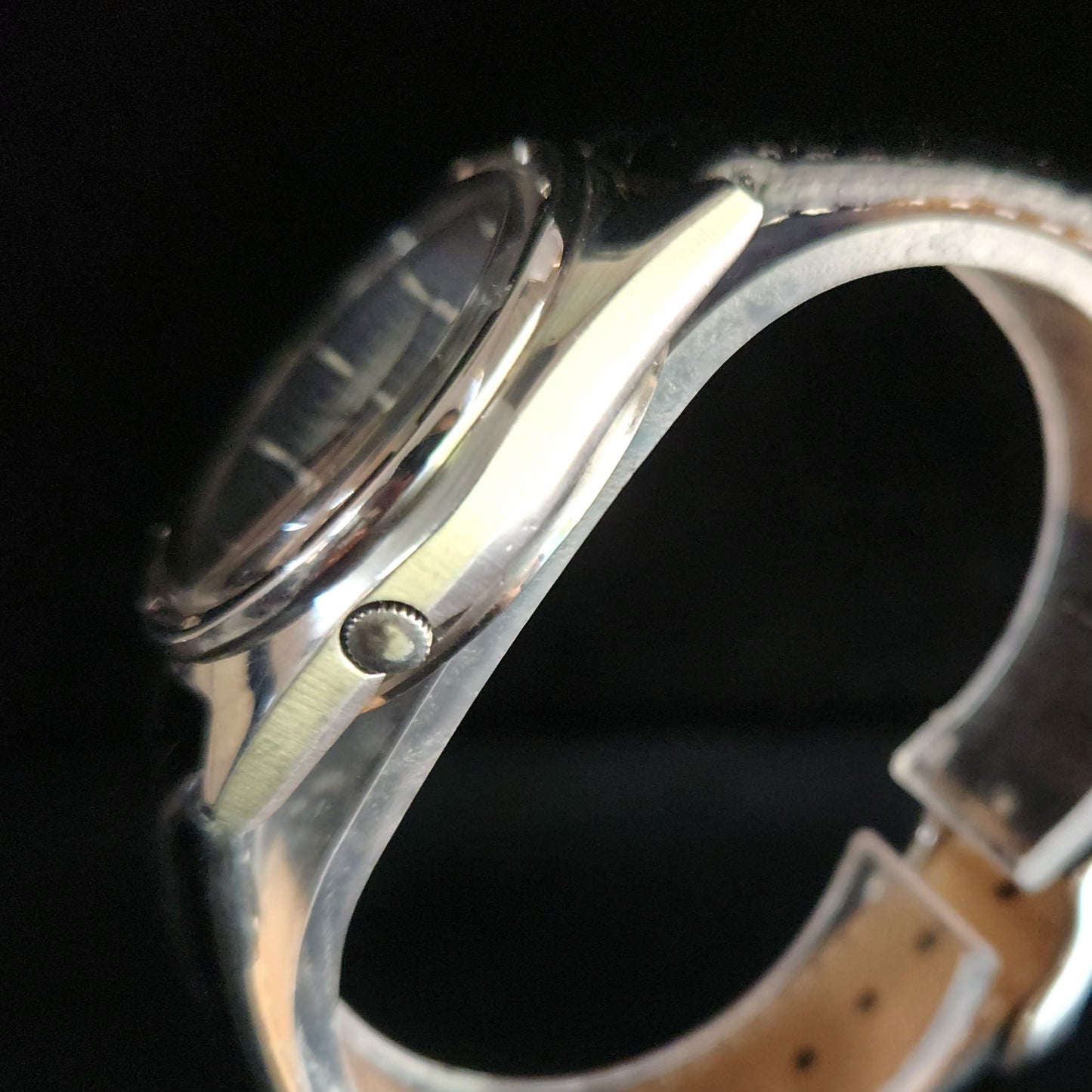 Vintage 1980 Original Seiko 5 Automatic 7019-8080 Grey face 21 Jewels Day-Date Japanese Men's Wrist Watch OG18