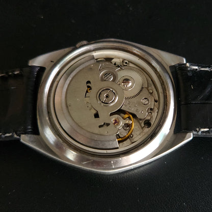 Vintage 1980 Original Seiko 5 Automatic 7019-8080 Grey face 21 Jewels Day-Date Japanese Men's Wrist Watch OG18