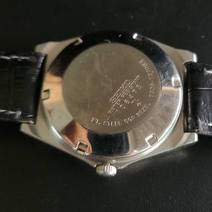 Vintage 1980 Original Seiko 5 Automatic 6309-7270 Grey face 17 Jewels Day-Date Japanese Men's Wrist Watch OG19