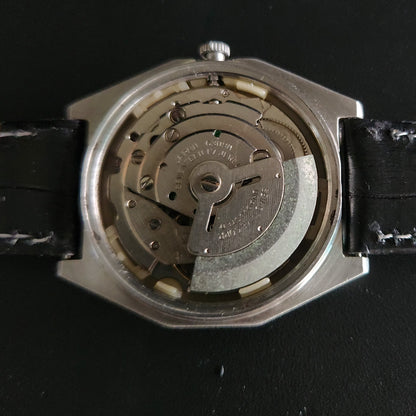 Vintage 1980 Original Seiko 5 Automatic 6309-8840 black face 17 Jewels Day-Date Japanese Men's Wrist Watch OG21