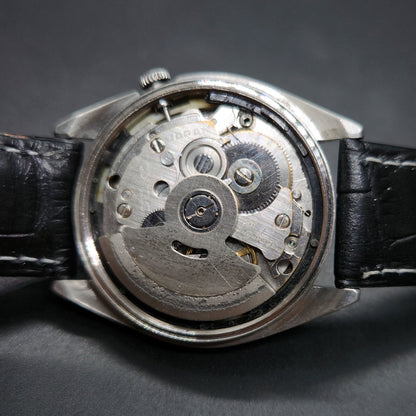 Vintage 1980 Original Seiko 5 Automatic 7019-5310 black face 21 Jewels Day-Date Japanese Men's Wrist Watch OG22