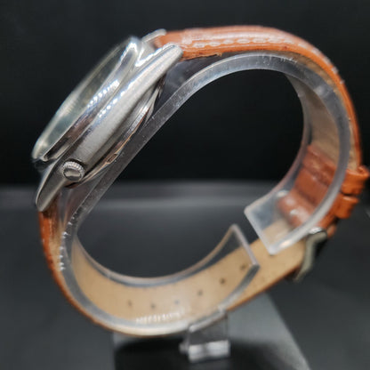 Vintage 1980 Original Seiko 5 Automatic 7009-876A black face 17 Jewels Day-Date Japanese Men's Wrist Watch OG33