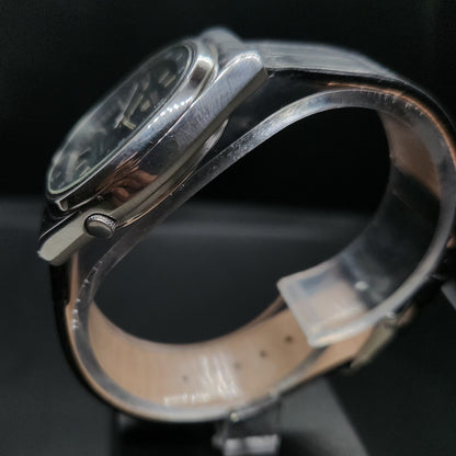 Vintage 1980 Original Seiko 5 Automatic 6319-5190 Blue face 21 Jewels Day-Date Japanese Men's Wrist Watch OG36