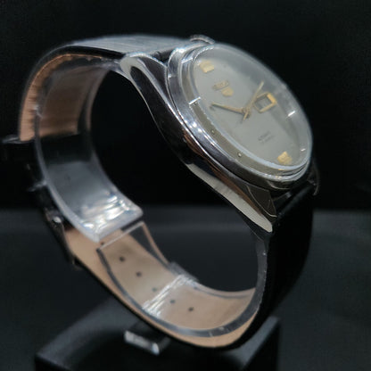 Vintage 1980 Original Seiko 5 Automatic 7009-821J silver face 17 Jewels Day-Date Japanese Men's Wrist Watch OG43