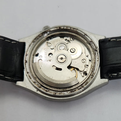 Vintage 1980 Original Seiko 5 Automatic 7009-5200 Blue face 17 Jewels Day-Date Japanese Men's Wrist Watch OG66