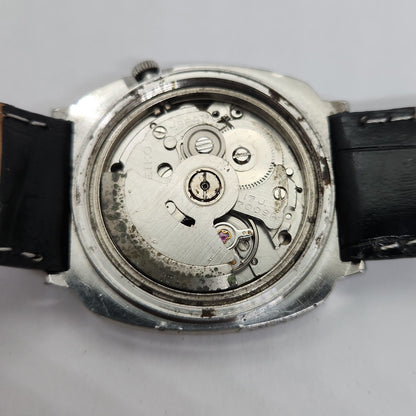 Vintage 1980 Original Seiko 5 Automatic 7009-520A Black face 17 Jewels Day-Date Japanese Men's Wrist Watch OG91