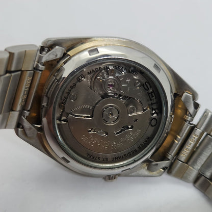 Vintage 1980 Original Seiko 5 Automatic 7s26-01R0 Golden face 21 Jewels Day-Date Japanese Men's Wrist Watch OG109