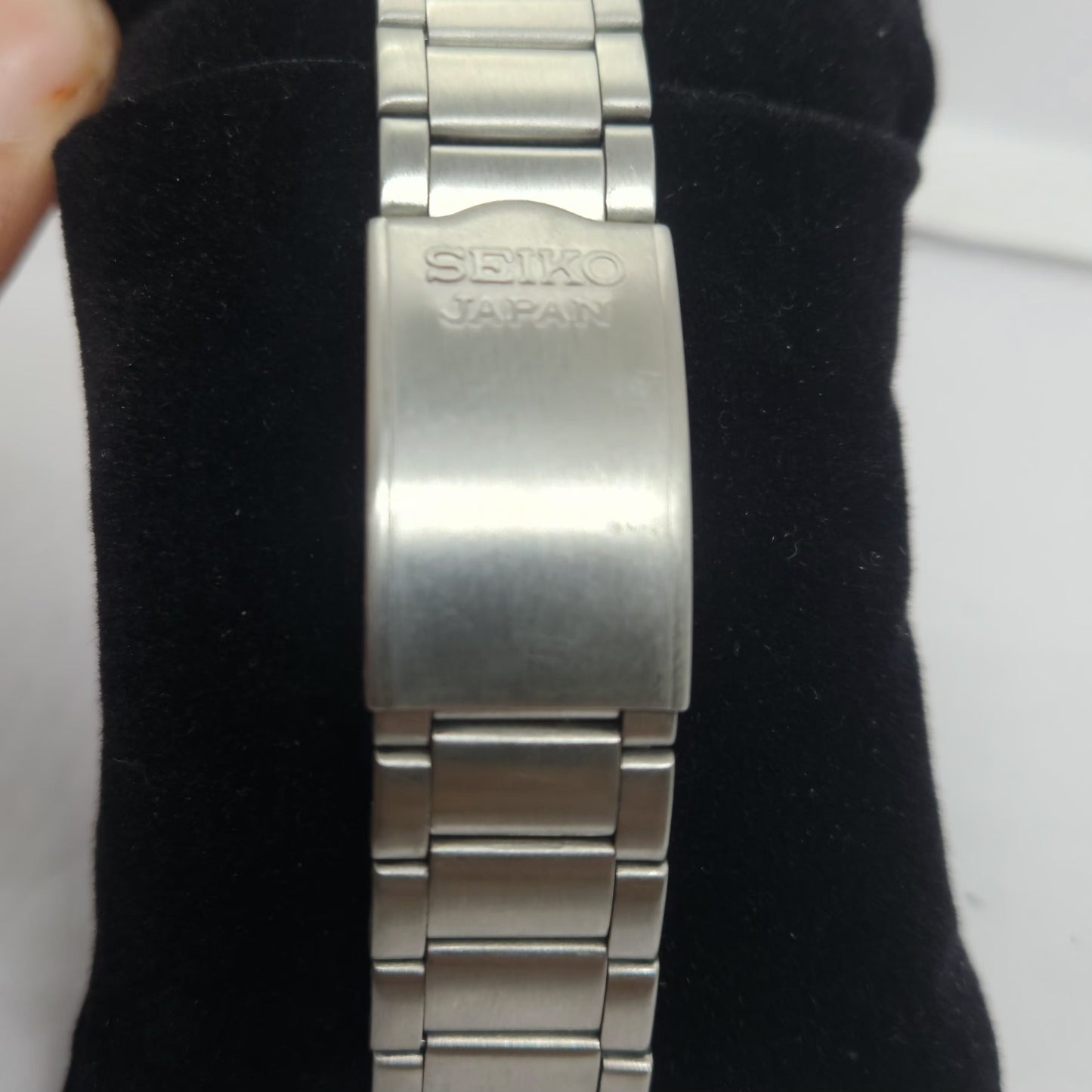 Vintage 1980 Original Seiko 5 Automatic 7s26-3160 Lume face 21 Jewels Day-Date Japanese Men's Wrist Watch OG116