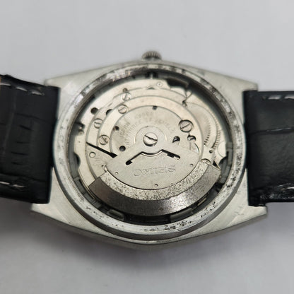 Vintage 1980 Original Seiko 5 Automatic 6349-5190 Grey face 23 Jewels Day-Date Japanese Men's Wrist Watch OG123