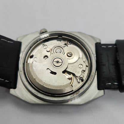 Vintage 1980 Original Seiko 5 Automatic 7009-6001 Golden face 17 Jewels Day-Date Japanese Men's Wrist Watch OG126