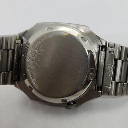 Vintage 1980 Original Seiko 5 Automatic 7009-3140 Black face 17 Jewels Day-Date Japanese Men's Wrist Watch OG133