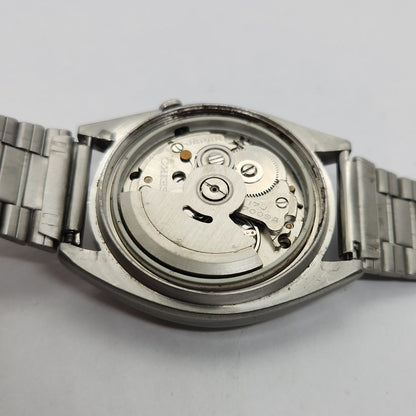 Vintage 1980 Original Seiko 5 Automatic 7009-8740 Black face 17 Jewels Day-Date Japanese Men's Wrist Watch OG139