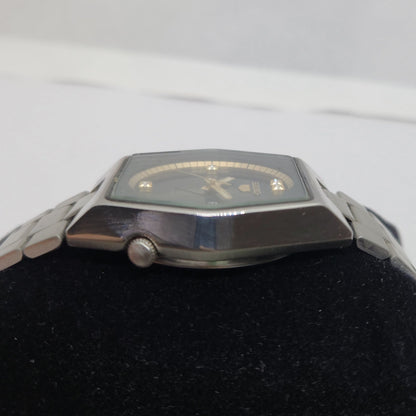 Vintage 1980 Original Seiko 5 Automatic 6309-5251 Black face 17 Jewels Day-Date Japanese Men's Wrist Watch OG140