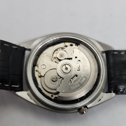 Vintage 1980 Original Seiko 5 Automatic 7s26-3040 Grey face 21 Jewels Day-Date Japanese Men's Wrist Watch OG143