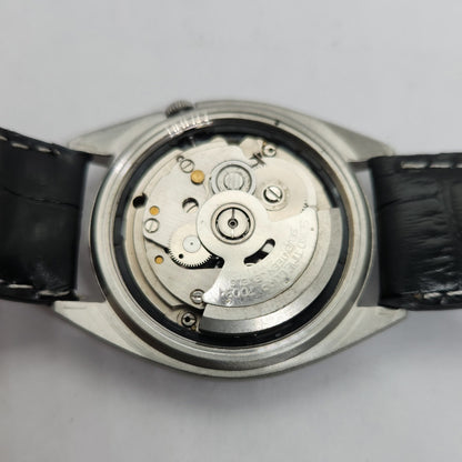 Vintage 1980 Original Seiko 5 Automatic 7009-3040 Black face 17 Jewels Day-Date Japanese Men's Wrist Watch OG144