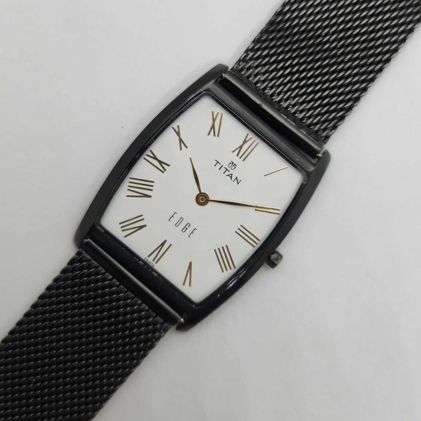 Original TITAN EDGE 1044YAB White Face 29MM Case Men's Watch OG154