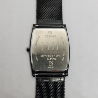 Original TITAN EDGE 1044YAB White Face 29MM Case Men's Watch OG154
