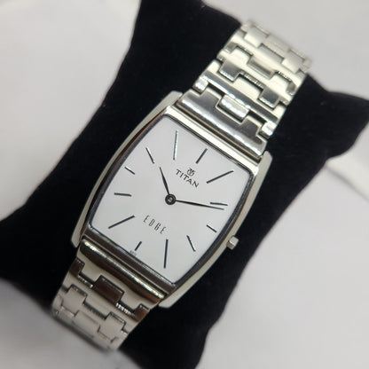 Original TITAN EDGE 1044YAB White Face 29MM Case Men's Watch OG166