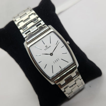 Original TITAN EDGE 1044YAB White Face 29MM Case Men's Watch OG166