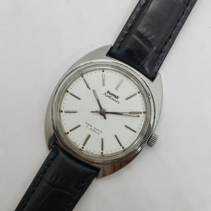 Vintage Original HMT Kohinoor Hand Winding 17 Jewels White Face Men's Wrist Watch OG192