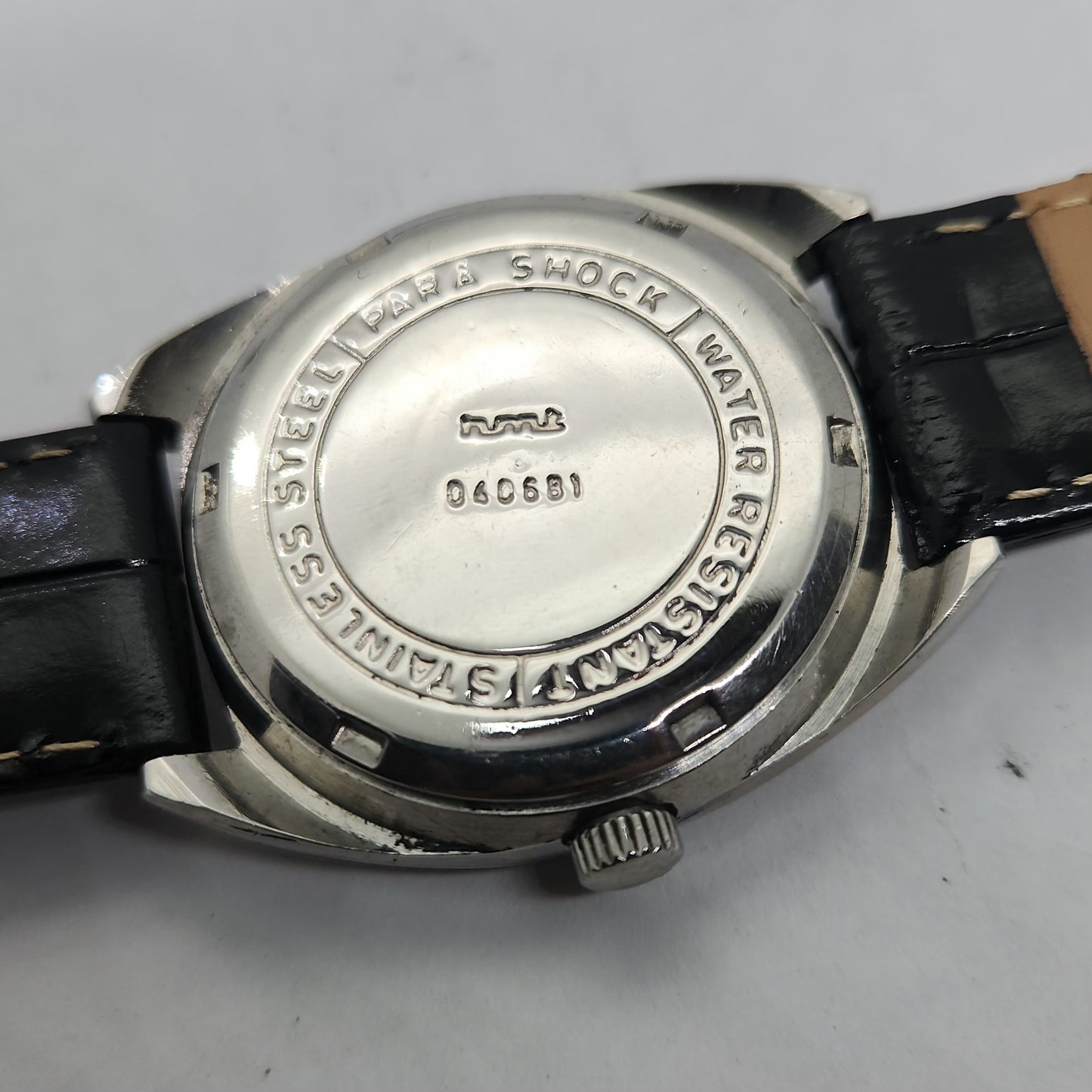 Vintage Original HMT Deepak Hand Winding 17 Jewels Golden Face Men's Wrist Watch OG193