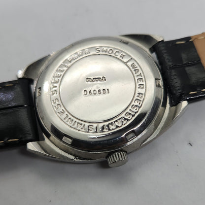 Vintage Original HMT Deepak Hand Winding 17 Jewels Golden Face Men's Wrist Watch OG193