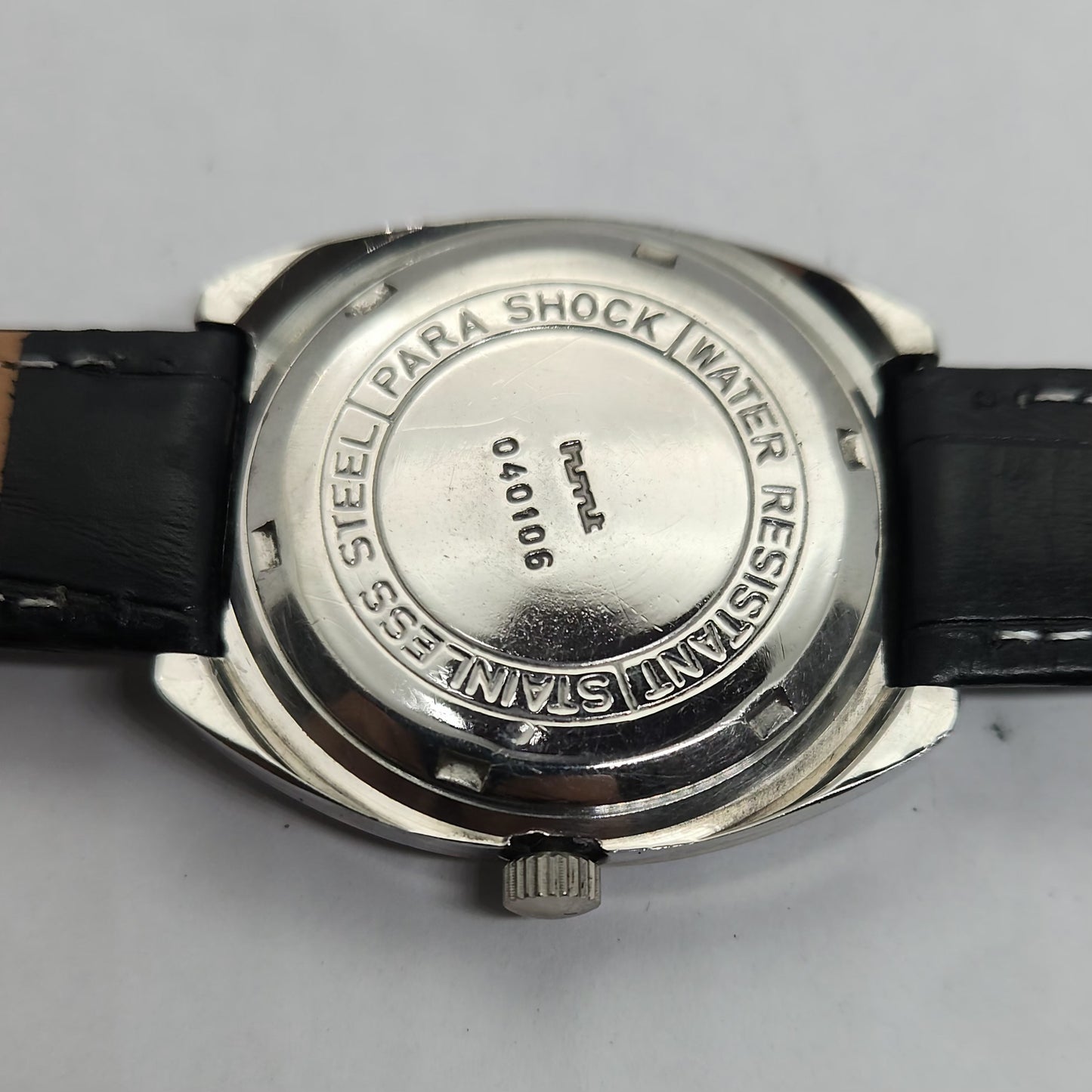 Vintage Original HMT Vijay Rohit Winding 17 Jewels Golden Face Men's Wrist Watch OG195
