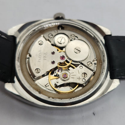 Vintage Original HMT Vijay Rohit Winding 17 Jewels Golden Face Men's Wrist Watch OG195