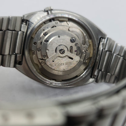 Vintage 1980 Original Seiko 5 Automatic 6309-5100 White face 17 Jewels Day-Date Japanese Men's Wrist Watch OG197