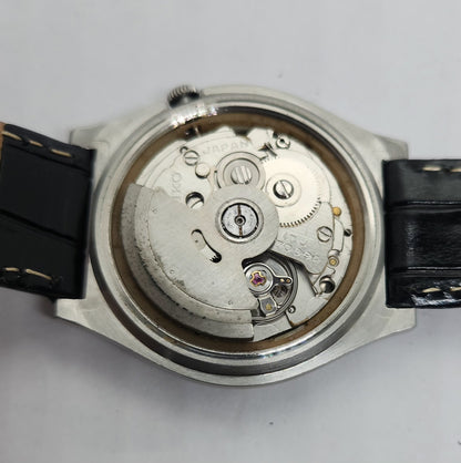 Vintage 1980 Original Seiko 5 Automatic 7009-3170 White face 21 Jewels Day-Date Japanese Men's Wrist Watch OG203