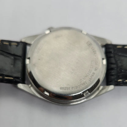 Vintage 1980 Original Seiko 5 Automatic 7019-6081 Grey face 21 Jewels Day-Date Japanese Men's Wrist Watch OG204