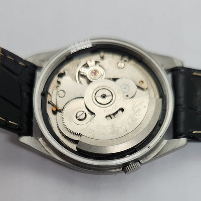 Vintage 1980 Original Seiko 5 Automatic 7019-6081 Grey face 21 Jewels Day-Date Japanese Men's Wrist Watch OG204