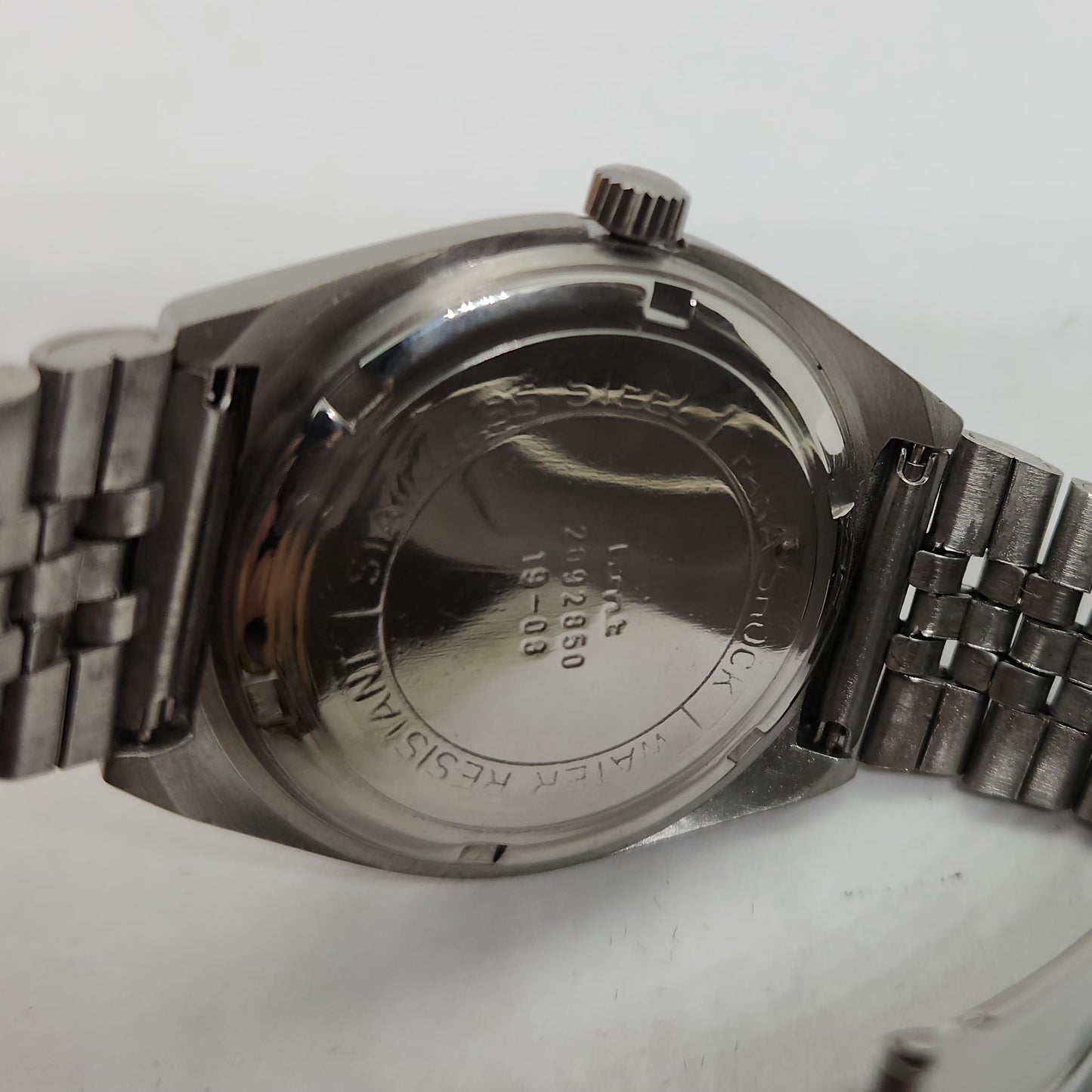 Vintage Original HMT Abhishek Hand Winding 17 Jewels brown Face Jubilee Bracelet Men's Wrist Watch OG215