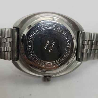 Vintage Original HMT Kohinoor Hand Winding 17 Jewels White Face Jubilee Bracelet Men's Wrist Watch OG226