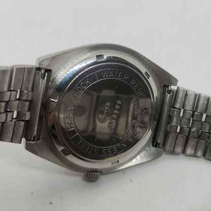 Vintage Original HMT Abhishek Hand Winding 17 Jewels Brown Face Jubilee Bracelet Men's Wrist Watch OG227