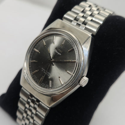 Vintage Original HMT Shreyas Hand Winding 17 Jewels Silver Face Jubilee Bracelet Men's Wrist Watch OG228