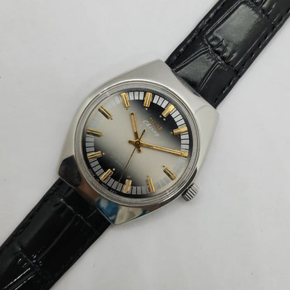 Vintage Original HMT Chirag Hand Winding 17 Jewels Grey Face Men's Wrist Watch OG241