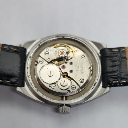 Vintage Original HMT Chirag Hand Winding 17 Jewels Grey Face Men's Wrist Watch OG241