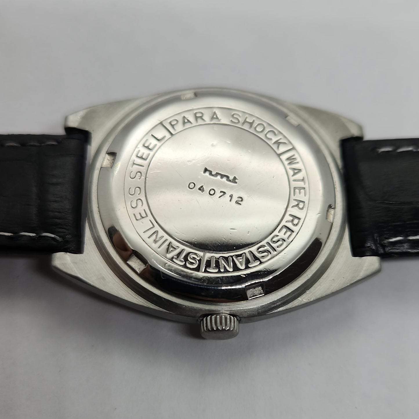 Vintage Original HMT Avinash Hand Winding 17 Jewels Silver Face Men's Wrist Watch OG242