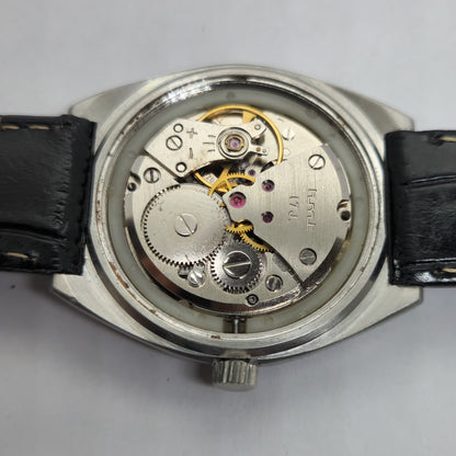 Vintage Original HMT Rohit Hand Winding 17 Jewels Gold Face Men's Wrist Watch OG244