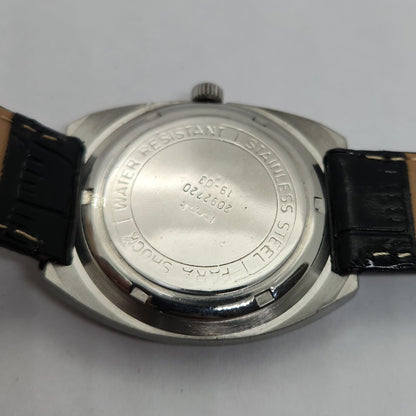 Vintage Original HMT Chethan Hand Winding 17 Jewels Gold Face Men's Wrist Watch OG252