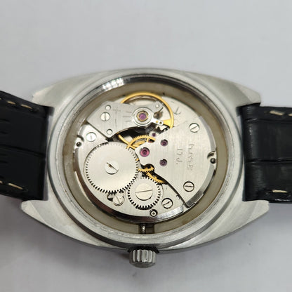 Vintage Original HMT Vijay Hand Winding 17 Jewels Grey Face Men's Wrist Watch OG253